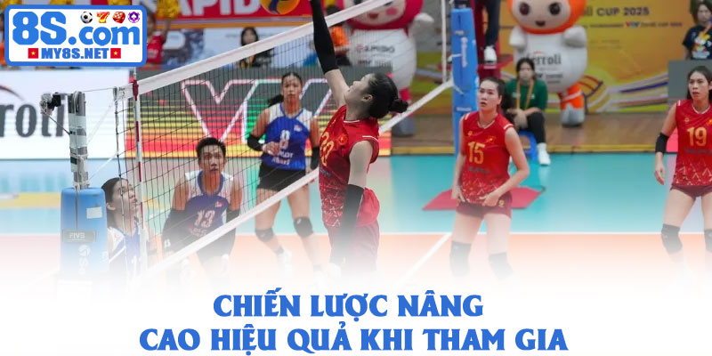 Cá độ bóng chuyền - Hình thức giải trí đầy kịch tính tại 8S 3 Chiến lược nâng cao hiệu quả khi tham gia